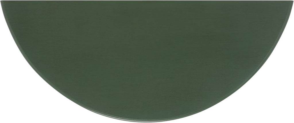 SAFAVIEH Furniture - Tinsley Half-Round Console Table - Dusty Green - Solid Wood - Farmhouse Demilune Design - Ideal for Entryway, Hallway, Living Room, 28" W x 11.75" D x 28" H (CNS5723G)