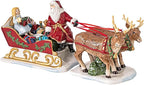 Villeroy & Boch Christmas Toys Nostalgia Sledge, White, 36x14x17cm
