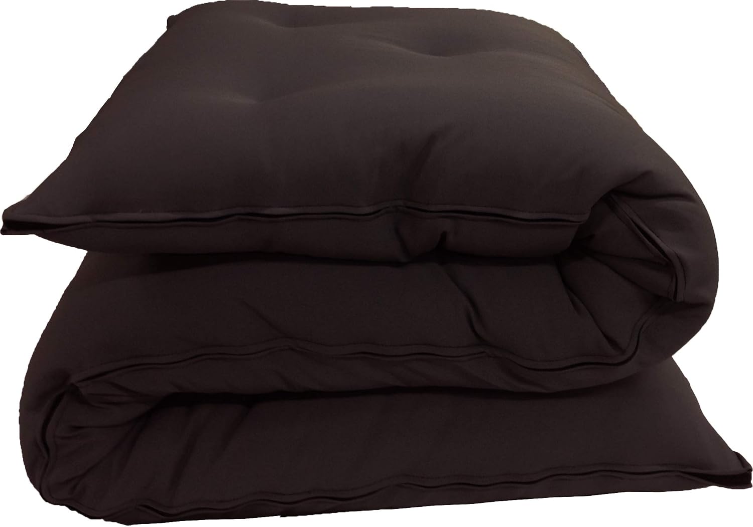 Twin Size Traditional Japanese Floor Futon Mattresses, Tatami Foldable Cushion Mats, Yoga, Meditaion 80 x 39 x 3 (Brown)