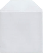 Maxtek 50 Pieces Clear Transparent CPP Plastic CD DVD Sleeves Envelope Holder, 100 Micron Thickness.