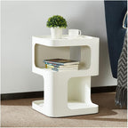 Side Table Side Table Telephone Table Iron Bedside Table Modern Minimalist Bedroom Bedside Table Living Room Coffee Table Sofa Lounge Side Table Bedroom Storage Bedside Cabinet (Color : 1) (B)