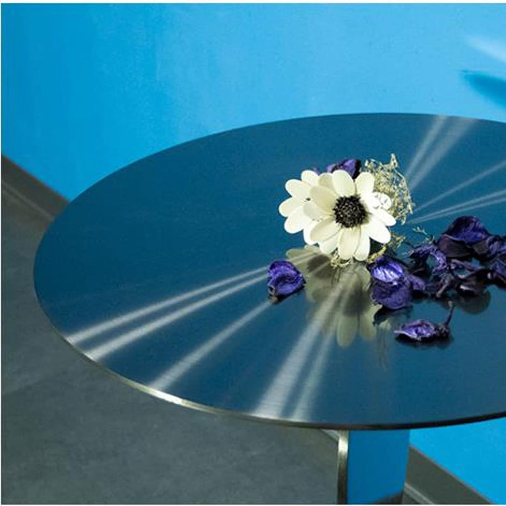 End Tables Small Round Side Table, Modern Metal End,Bedside Nightstand Coffee for Living Room, Bedroom and Couch, 18.8x21.6inches