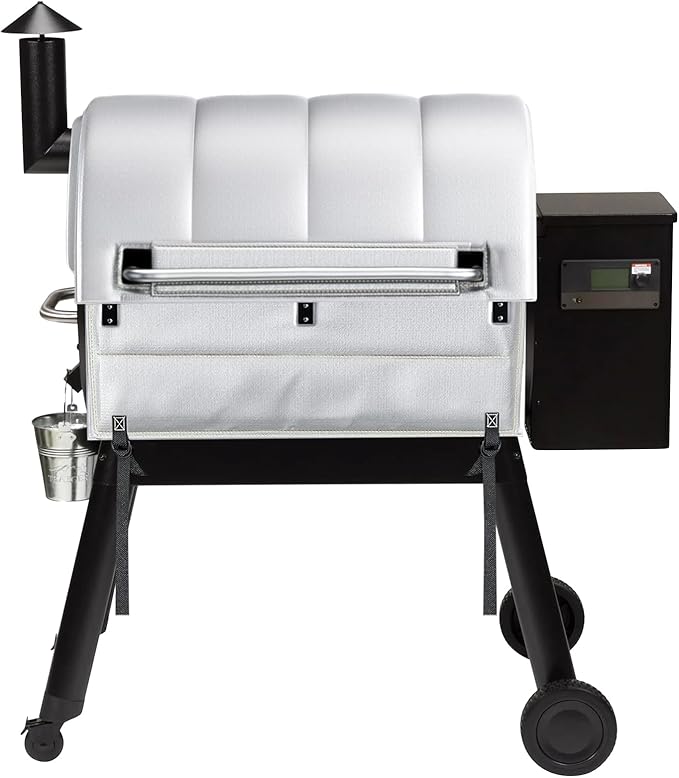 Insulation Blanket for Traeger Pro 780 Series TFB78GZEC TFB78GLEC and Ironwood 885 Series TFB89BLFC Wood Pellet Smoker Grill,BAC627 Pro 780 Insulation Blanket Grill Accessory for Winter Smoking,Silver