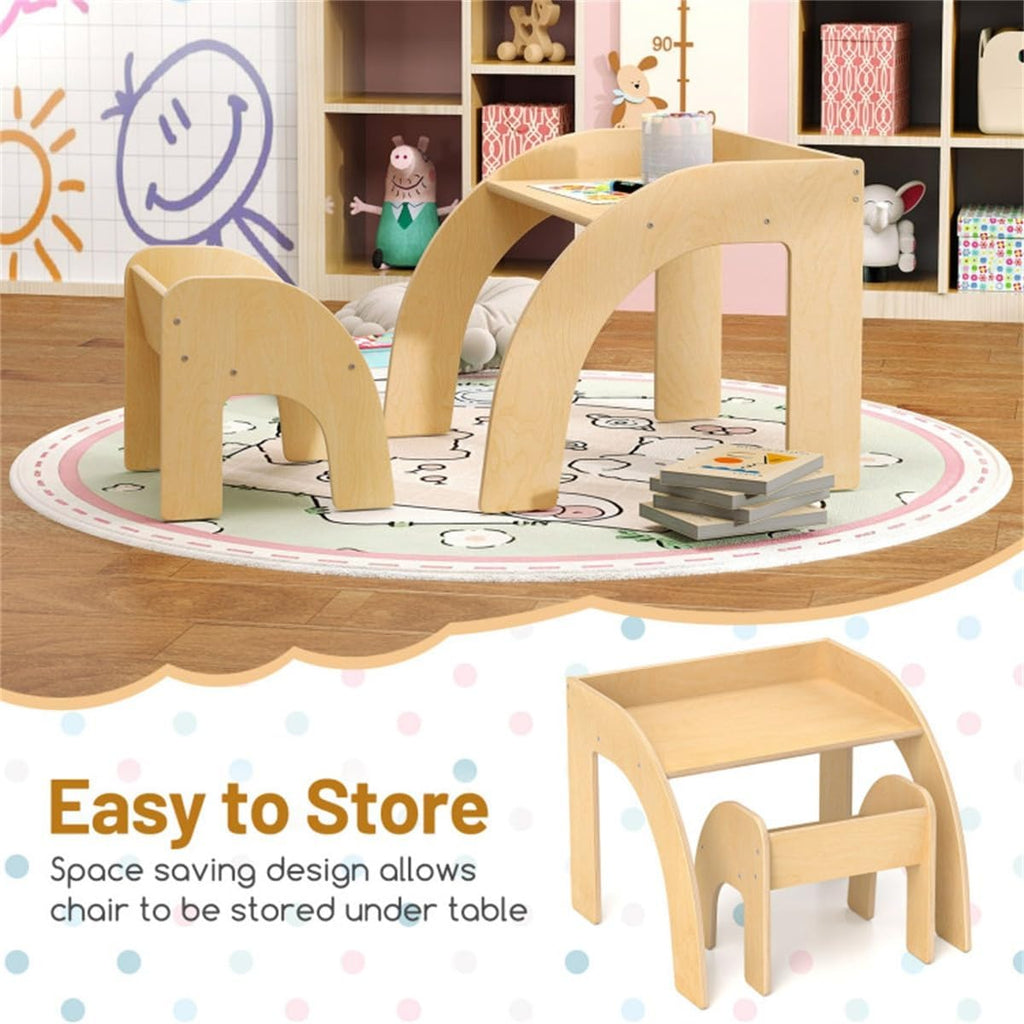 Kids Furniture Set: Table & Chair for Multiple Activities Suitable for 3+ Years Old