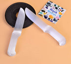 JIC Gem Selenite Crystal Knife White Crystals and Healing Stones for Cutting Etheric Cords 1pc 7.8-10 Inch