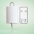 Fonmy Hanging Display Motor Rotating Motor w/ Remote Controller for Wind Spinner Hanging Decor Ornament Wind Chimes Battery Operated Motor-20 RPM Medium Speed