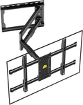 FORGING MOUNT Corner TV Wall Mount for Most 37-75 Inch TVs up to 99lbs | Full Motion TV Wall Mount with 30" Long Extension Arm, Swivel Tilt, Max VESA 600x400mm