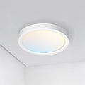 ASD LED 7" Round Flush Mount Ceiling Light Fixture, Low Profile Surface Lighting | 5CCT, Dimmable, Ultra-Thin, ETL Listed | 15W 1260LM 2700-6000K 120V | Kitchen, Bedroom, Hallway Lamp | White