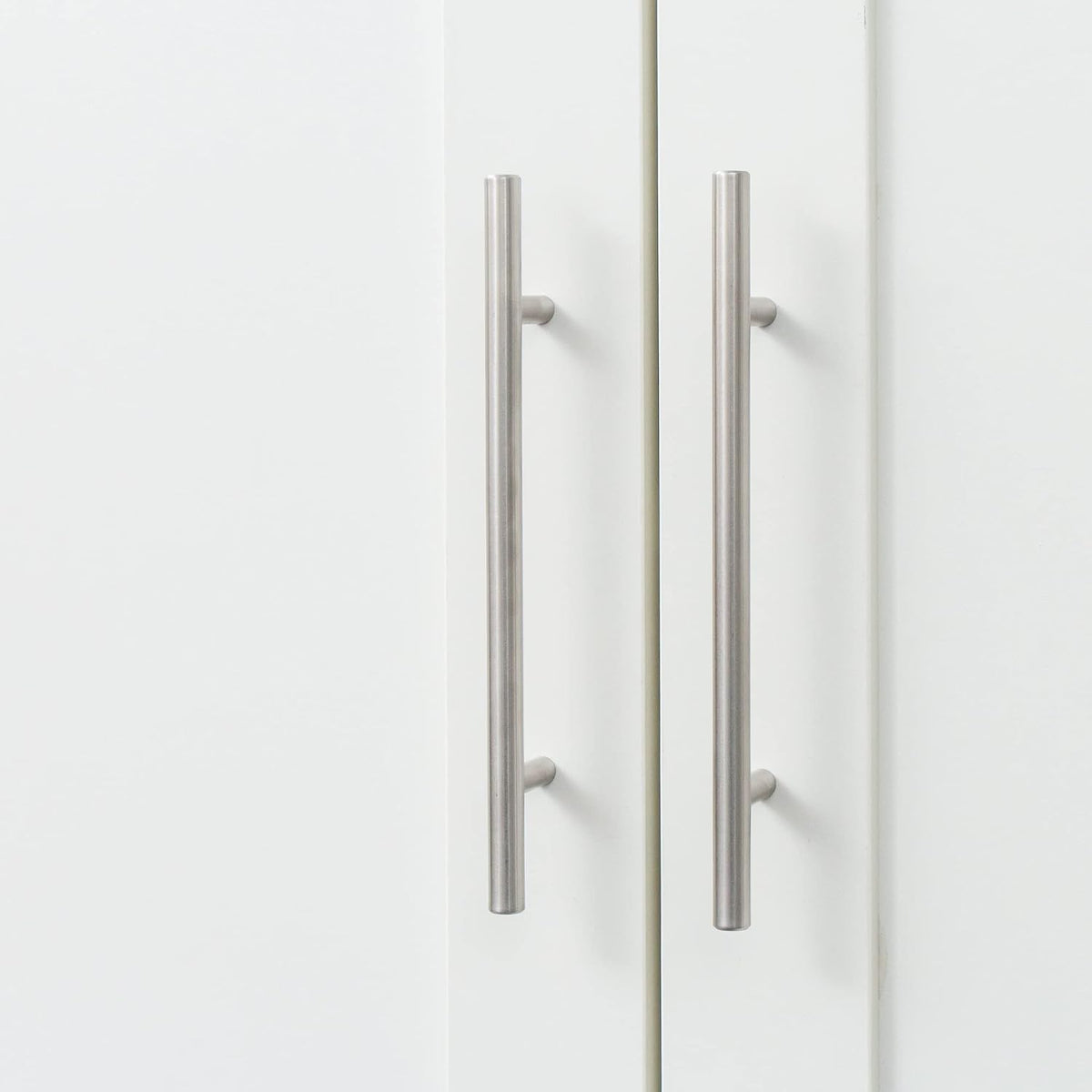 Kitchen Pantry Storage Cabinets, 70.87" Tall Pantry Cabinet with 2 Door and 3 Shelves, Farmhouse Kitchen Cabinets with Handles, Large Freestanding Storage Cabinet, White