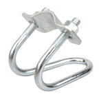 20 PCS Conduit Cross-Connector Vertical Pipe Clip for 3/4" EMT Electrical Pipe(OD 0.922"), Also Fits 1" Round Tube, Crossover Clamp for Greenhouse, Fence