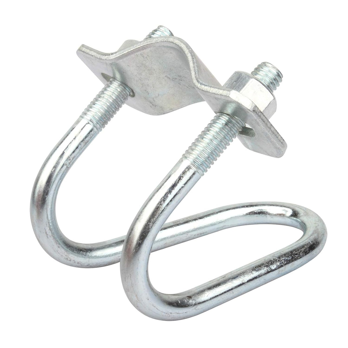 20 PCS Conduit Cross-Connector Vertical Pipe Clip for 3/4" EMT Electrical Pipe(OD 0.922"), Also Fits 1" Round Tube, Crossover Clamp for Greenhouse, Fence