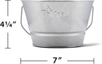 TIKI Citronella Candle Bucket for Outdoors, Triple-Wick Galvanized Metal | Citronella formula helps repel mosquitoes