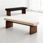 Modern Wooden Sofa Bedroom Bed end Bench Hotel Leisure Entryway(XXL)