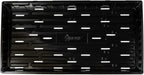 SUNPACK 10" x 20" Seed Starting Tray, Black, 2.5" - with Drainage Holes, Perfect for Greenhouses or Indoor Gardening - Ideal for Seedlings and Cuttings