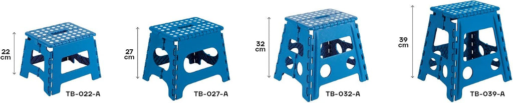 ARREGUI Post – TB 027 A Stool Folding 29 x 22 x 27 cm Blue
