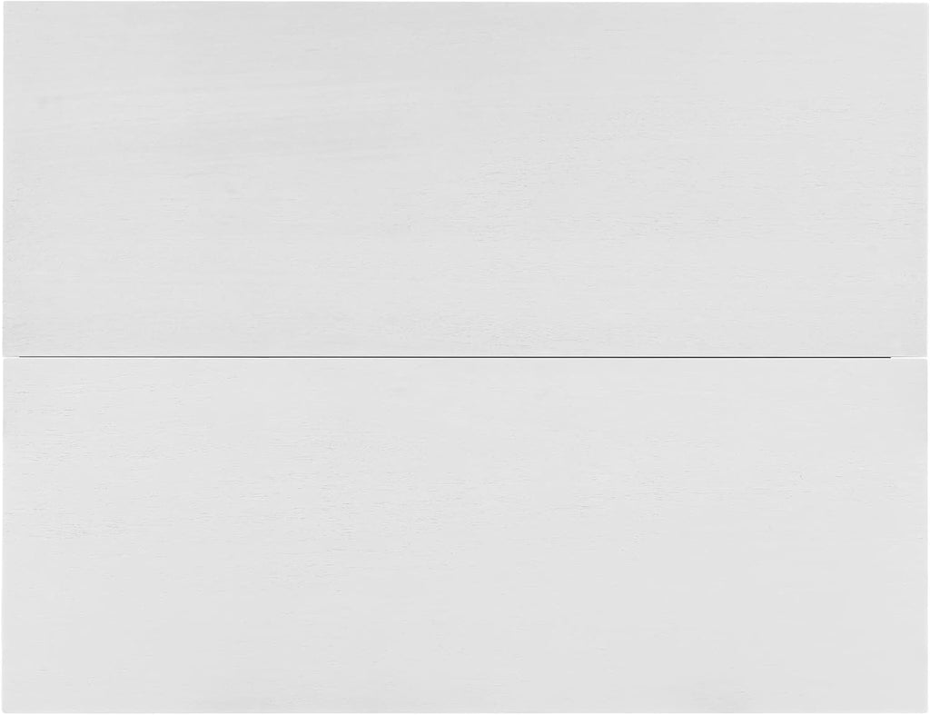 GDFStudio Marford 47" Extendable Dining Table, Modern Rectangular Kitchen Dinner Table for 4 with Drop Leaf, Wooden Dining Furniture for Kitchen Office Conference Room, Console Dining Table, White