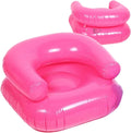 Inflatable Chair, Waterproof PVC Blow Up Chairs with 2 Air Vents, Portable Swimming Aider, Floating Seat for Boys Girls, Air Couches for Camping