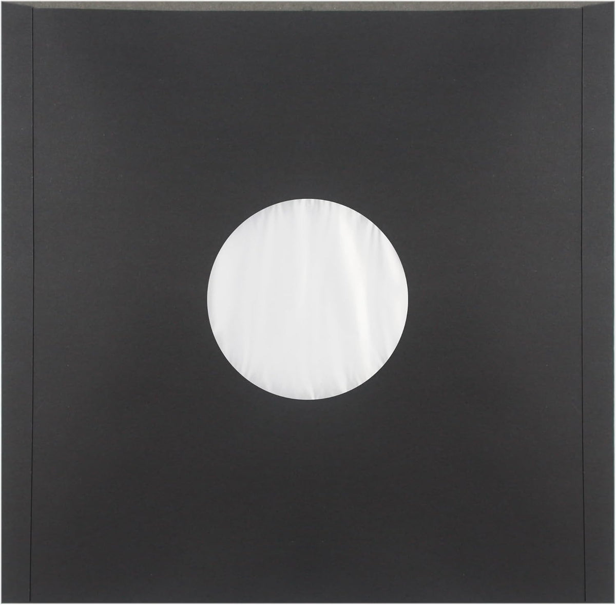 12" Premium Black Polylined Record Inner Sleeves - Archival Quality, Heavyweight Paper & Plastic #12IABK (250)