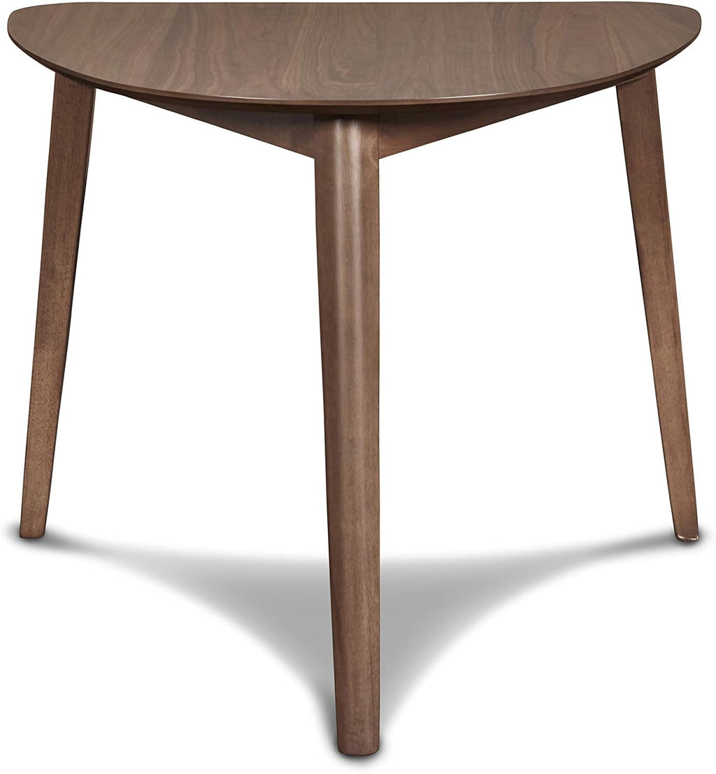 New Classic Furniture Oscar 3-Piece Wood Corner Table Set in Teal