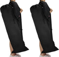 PATIKIL 48 Inch Camp Chair Replacement Bag, 2 Pack Foldable Camping Chair Bag 900D Oxford Large Mouth Carry Bag with Adjustable Shoulder Strap for Outdoor Camping, Black