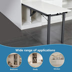 AIZYR Hidden Folding Table, Wall Foldable Table Accessories Table Shelves Floating Desk for Home Office Kitchen