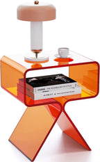 Bundle: Acrylic Side Table + Acrylic Side Table
