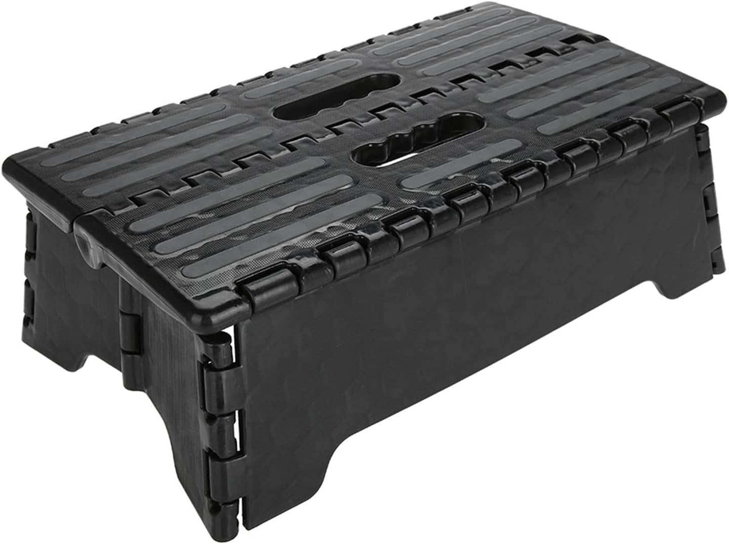 Folding Step Stool, The Lightweight Step Stool, Portable Folding Step Stool Black Step Ladder for Adults Seniors at Home, Kitchen, Bathroom, Bedroom, Closet