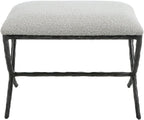 Uttermost Brisby - Small Bench-19 Inches Tall and 24 Inches Wide
