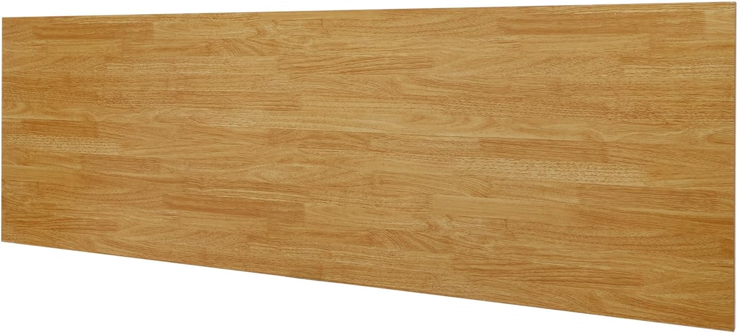 Butcher Block Countertop 70.86x23.62 Inch Plywood Rectangular Tabletop for Kitchen