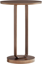 Tallulah Antique Bronze Metal Round Accent Table