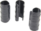 Garden Buildings Tube Clip 1.26 inch Black Greenhouse Clips Greenhouse Frame Pipe Tube Film Clip Connector Kit Pack of 10, Can Clamping Something Outer Diameter of 1.22-1.3in