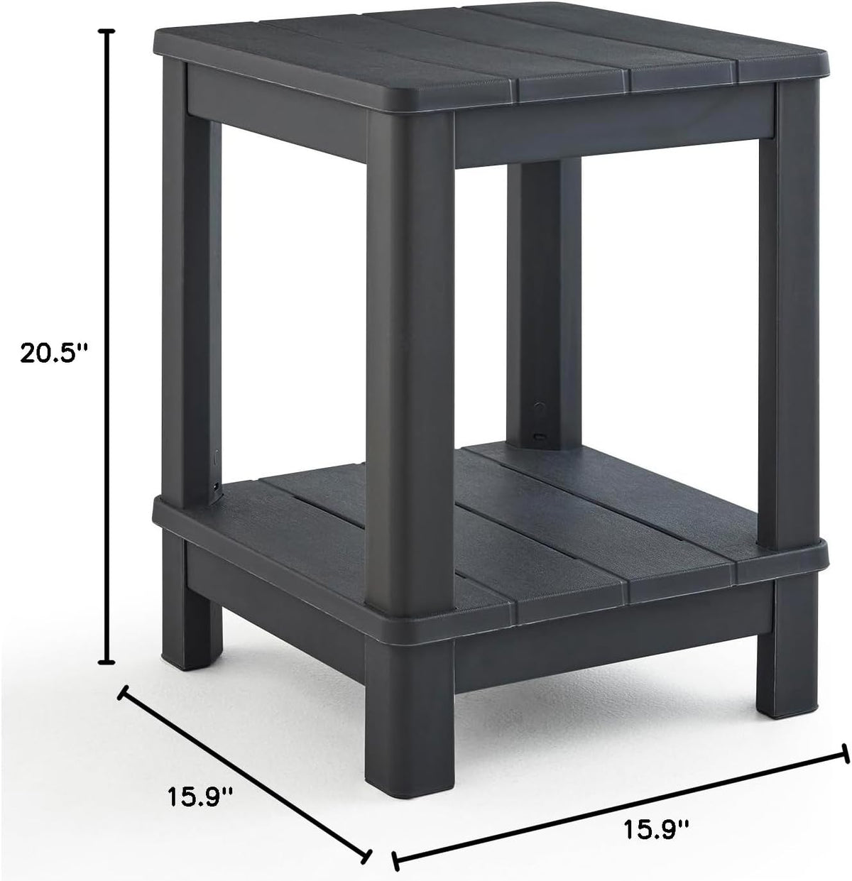 Keter Deluxe Adirondack Side Table - Graphite