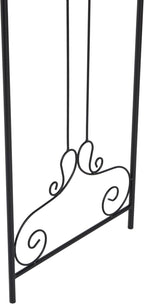 Deco 79 68701 Metal Garden Arch, 44 by 95-Inch, Black