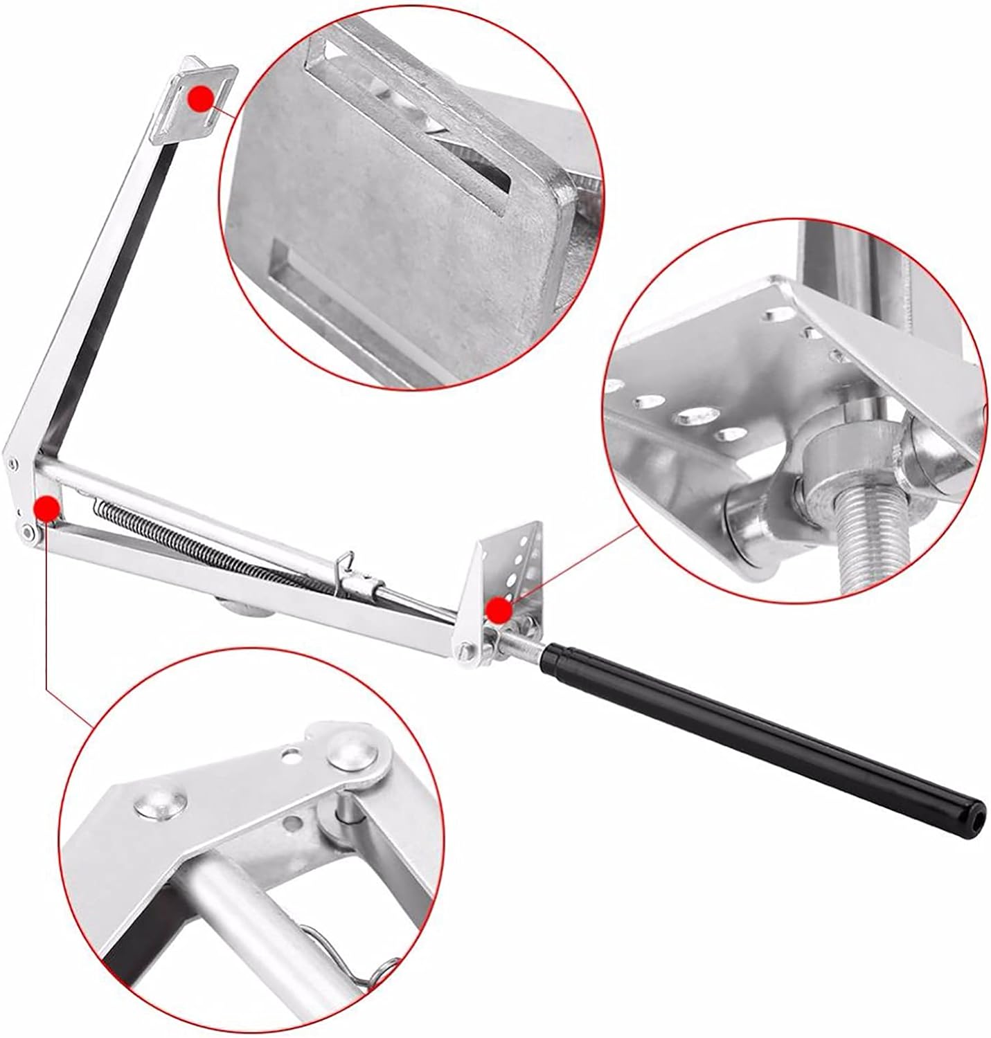 Auto Vent Opener Automatic Greenhouse Window Opener Cylinder Roof Vent Opener Autovent Kit Solar Heat Sensitive Agriculture Gardening Tools Automatic Greenhouses Supplies (Single Spring Lifts 15 Lbs)