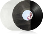 100PCS LP 12 Inch Vinyl Record Inner Sleeves Anti Static Round Bottom Protective Sleeves for Vinyl Record Album Storage(12inch, 100pcs)