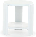 SAFAVIEH Couture Collection Liabella White Round Accent Table