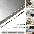 Laundry Folding Table Stainless Steel Wall Mounted Workbench, Desk Concession Shelf for Restaurant Garage Balcony Bathroom(40x40cm/16x16in)