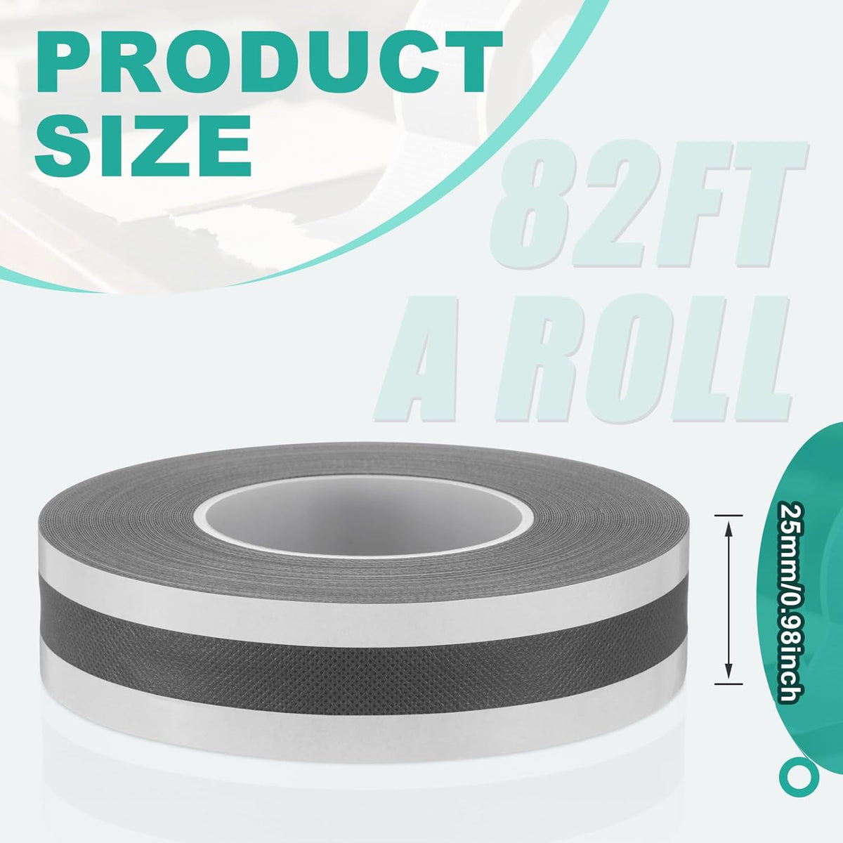 Frienda 2 Roll 82 ft Vented Polycarbonate Tape Dustproof Waterproof Self Adhesive Greenhouse Tape UV Heat Resistant for Polycarbonate Greenhouse Panel Roofing Multi Wall Panels Outdoor Repairs (25 mm)