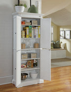 Homestyles Americana Off-White Pantry, 72"H