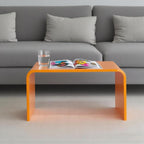 Acrylic 24 inch Small Table-Multipurpose Modern Furniture for Use as Lap desks, Acrylic Side Table or End Table in Living Rooms, Sofa,Bedrooms and Offices