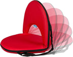 STANSPORT - Go Anywhere Multi-fold Comfy Padded Floor Chair With Back Support