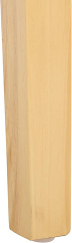 SAFAVIEH Furniture - Luz Dining Chair Set of 2 - Coastal Design - Natural Pine Solid Wood - Ideal for Dining Room, Kitchen, 18.5" Seat Height (SEA8016C-SET2)