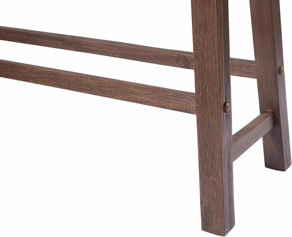Boraam Sonoma Backless Bench - Chestnut Wire-Brush