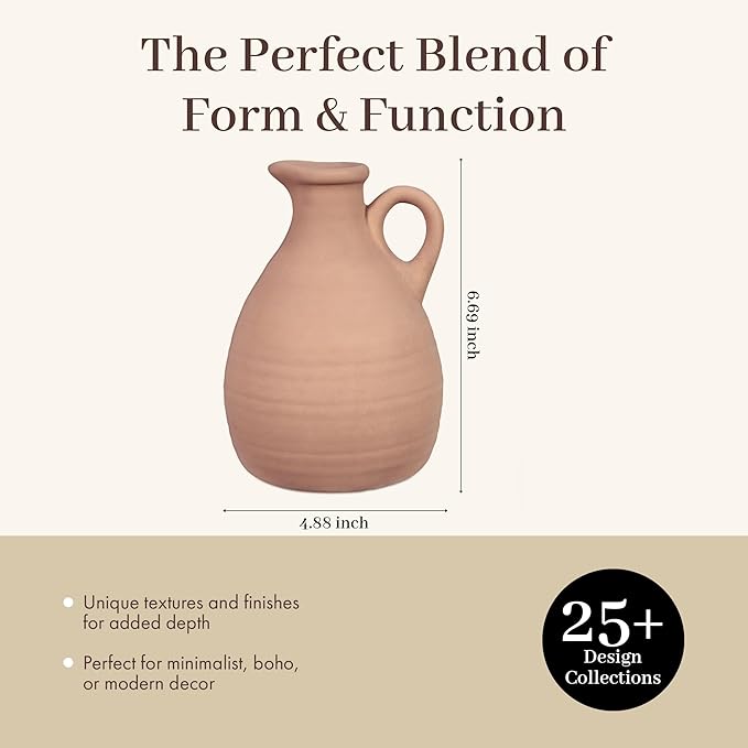 Young's Inc Stoneware Vase/Pitcher