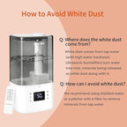 BOXING 6L Warm & Cool Mist Humidifiers for Bedroom, Air Humidfier for Large Room with Remote Control, Auto Mode Perfect for Baby & Plants, Top Fill, Sleep Mode, Timer, Essential Oil Tray, 60H