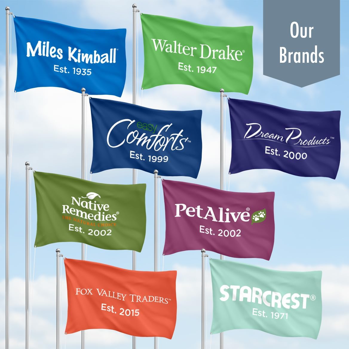 Holiday Windsocks Set of 6