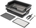 AC Infinity Large Trim Tray System 20-Inch, Interchangeable 3-Tray & 2-Screen Kit, Ergonomically Designed for Lap or Table Trimming, Plant Harvest Set to Collect Leaves and Pollen