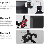 IFCASE Wall/Under Desk/Back of TV Mount Compatible with All Apple TV Generations (Including All 4K Models)