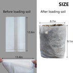 Belit Large Non-Woven Plant Nursery Bags, 30 Pcs Grow Bags Seedling Pots Container for Tree,Vegetable, Flower, Plant Grow (12.6"x13.4")