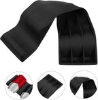 Black Silicone Wine Holder Foldable Bottle Stacking Mat for Sealed Bottles | Pyramid Shape, Format, Anti Slip Pads, Portable Design for Bar Display and Storage